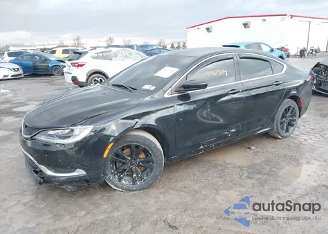 2016 Chrysler 200 Limited z USA, uszkodzony, nr VIN 1C3CCCAB8GN108583